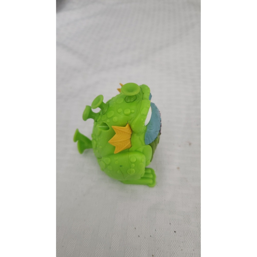 Crate Creatures Surprise Barf Buddies Green Monster Interactive Toy Figure - Picture 4 of 5